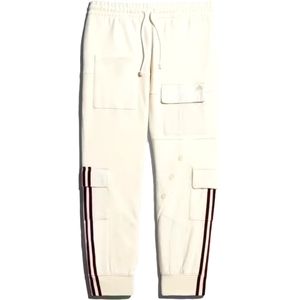 Ivy Park Cargo Sweatpants Large Ecru & Maroon- Unisex